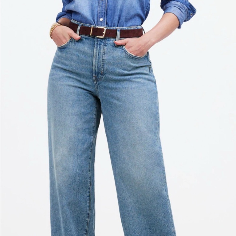 [Madewell] The Curvy Perfect Vintage Wide-leg jean